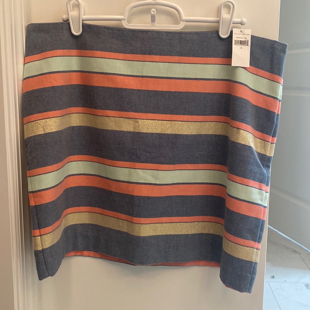 GAP NWT Striped Mini Skirt